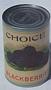 Choice Blackberries Label